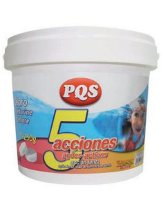 Cloro lento en pastillas PQS